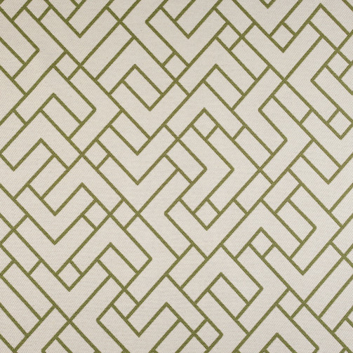 COL 85 - Blanc et vert olive chiné