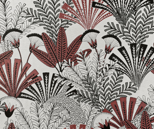 COL 55 - Rouge terracota, fond blanc