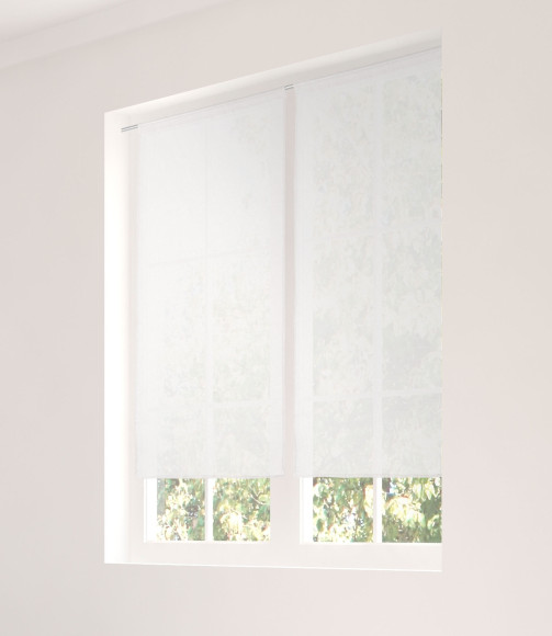 Paire de vitrages 100% pur lin - Voile de lin