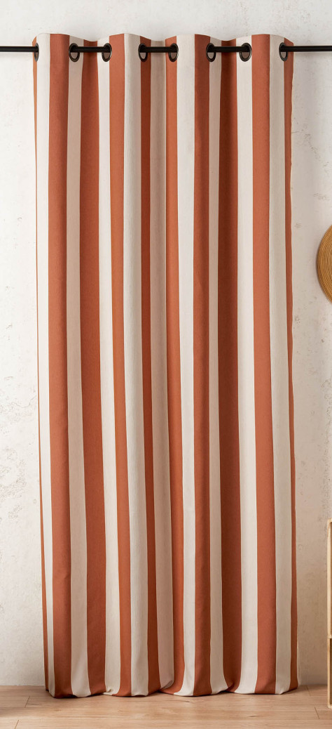 Rideau - Sunset tissu upcyclé
