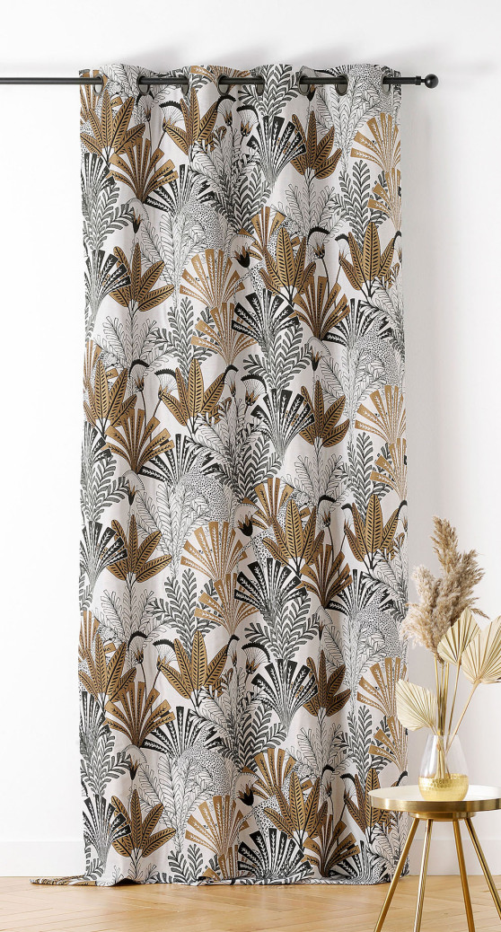 Rideau Louxor tissu upcyclé