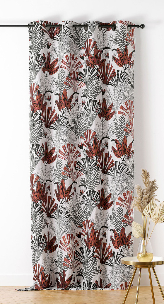 Rideau Louxor tissu upcyclé