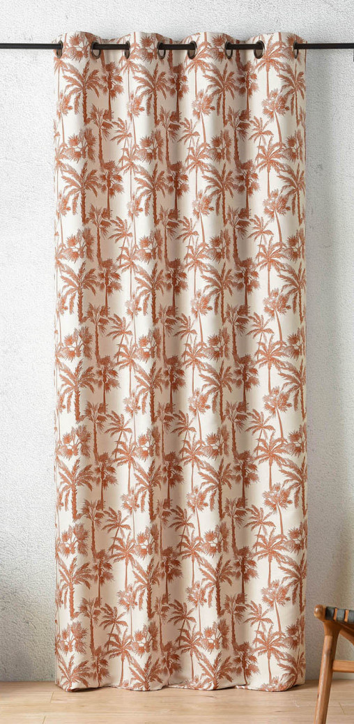 Rideau - Palmier tissu upcyclé