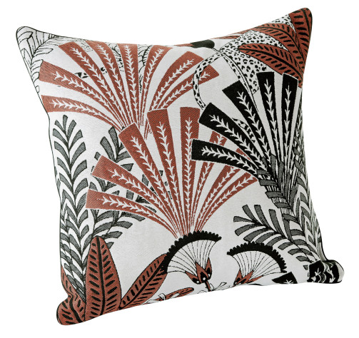 Coussin plein - Louxor tissu upcyclé