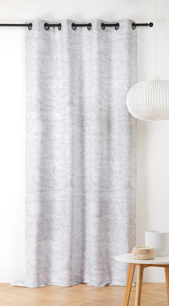 Rideau - Nuage tissu upcyclé