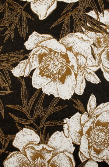 Rideau - Peonia tissu upcyclé 2