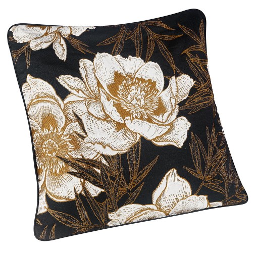 Coussin plein - Peonia tissu upcyclé