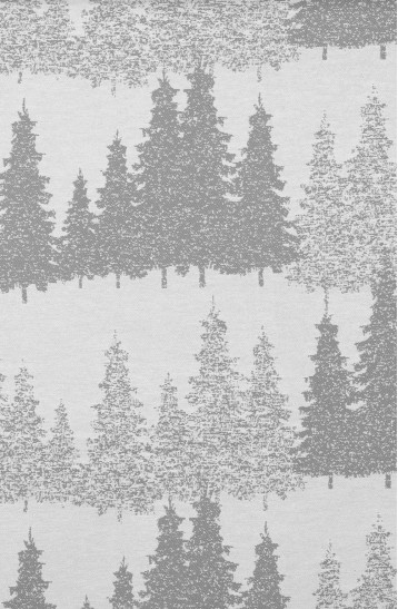 Rideau - Sapins tissu upcyclé 2