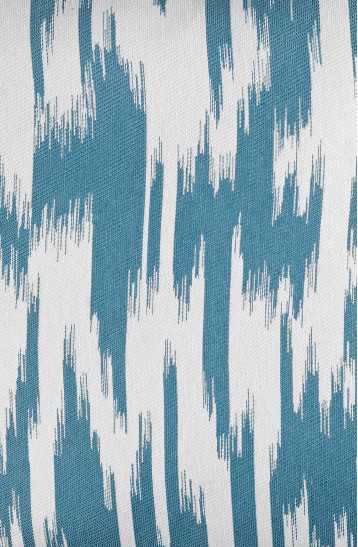 Rideau - Ikat tissu upcyclé 2