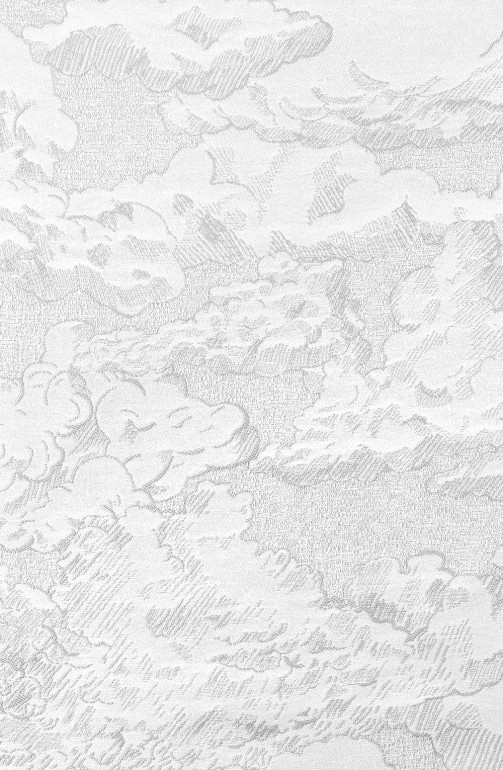 Tissu au mètre : Nuage tissu upcyclé