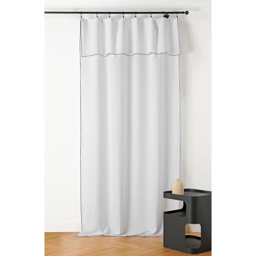 Rideau Lin lavé bourdon - Naturel...