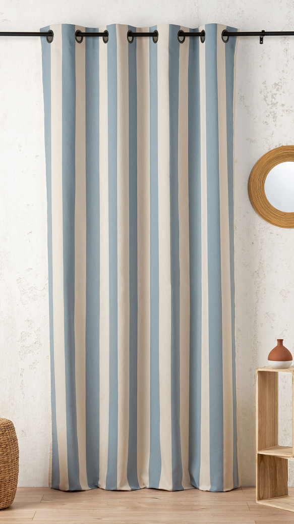 Rideau - Sunset tissu upcyclé