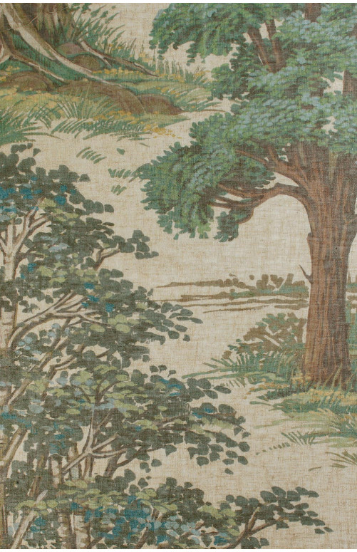 Tissu au mètre : Fontainebleau...