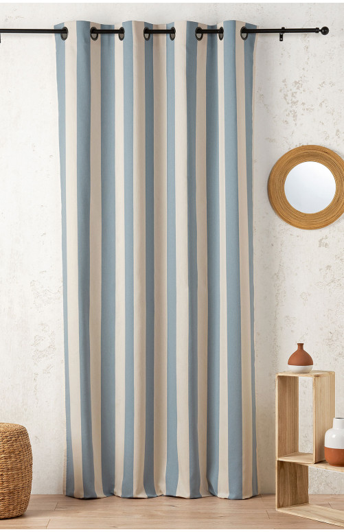 Rideau - Sunset tissu upcyclé