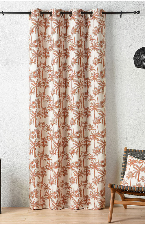 Rideau - Palmier tissu upcyclé