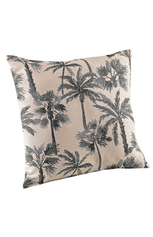 Coussin plein - Palmier - Upcyclé