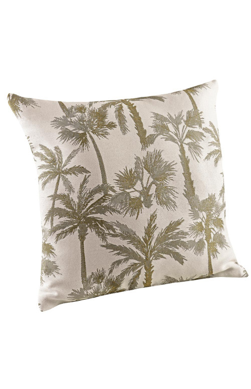 Coussin plein - Palmier - Upcyclé
