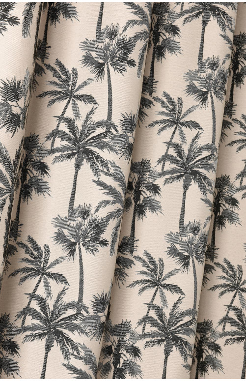 Tissu au mètre : Palmier tissu upcyclé