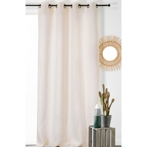 Voilage 100% pur lin - Voile de lin