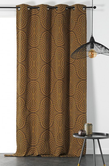 Rideau - Metro tissu upcyclé