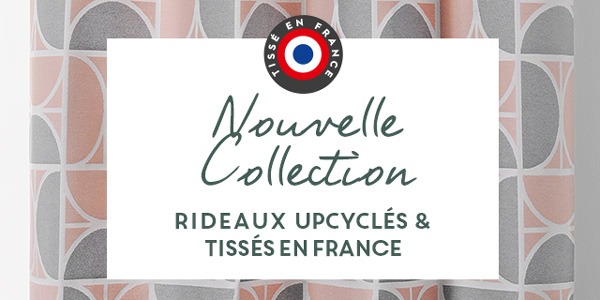 Nouvelle Collection de rideaux en fils upcyclés